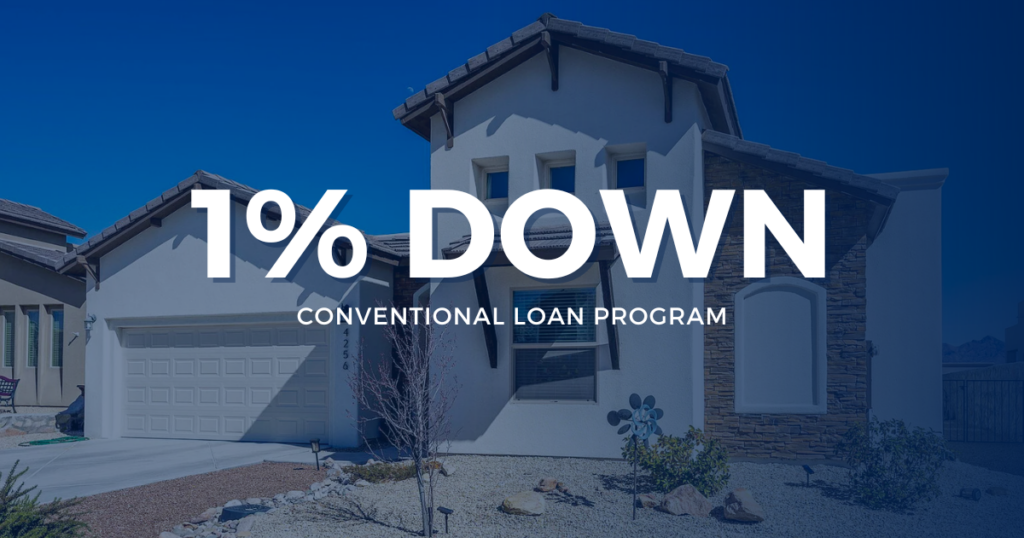 1% Down Conventional Loan Program
